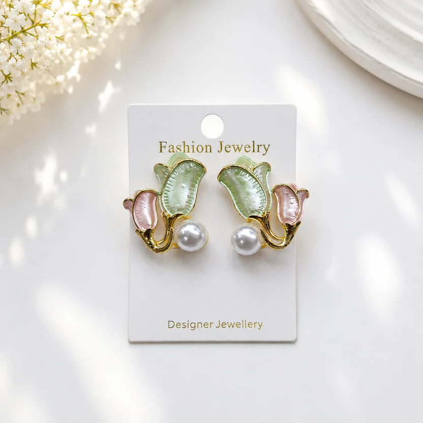 Pista Tulip Earrings
